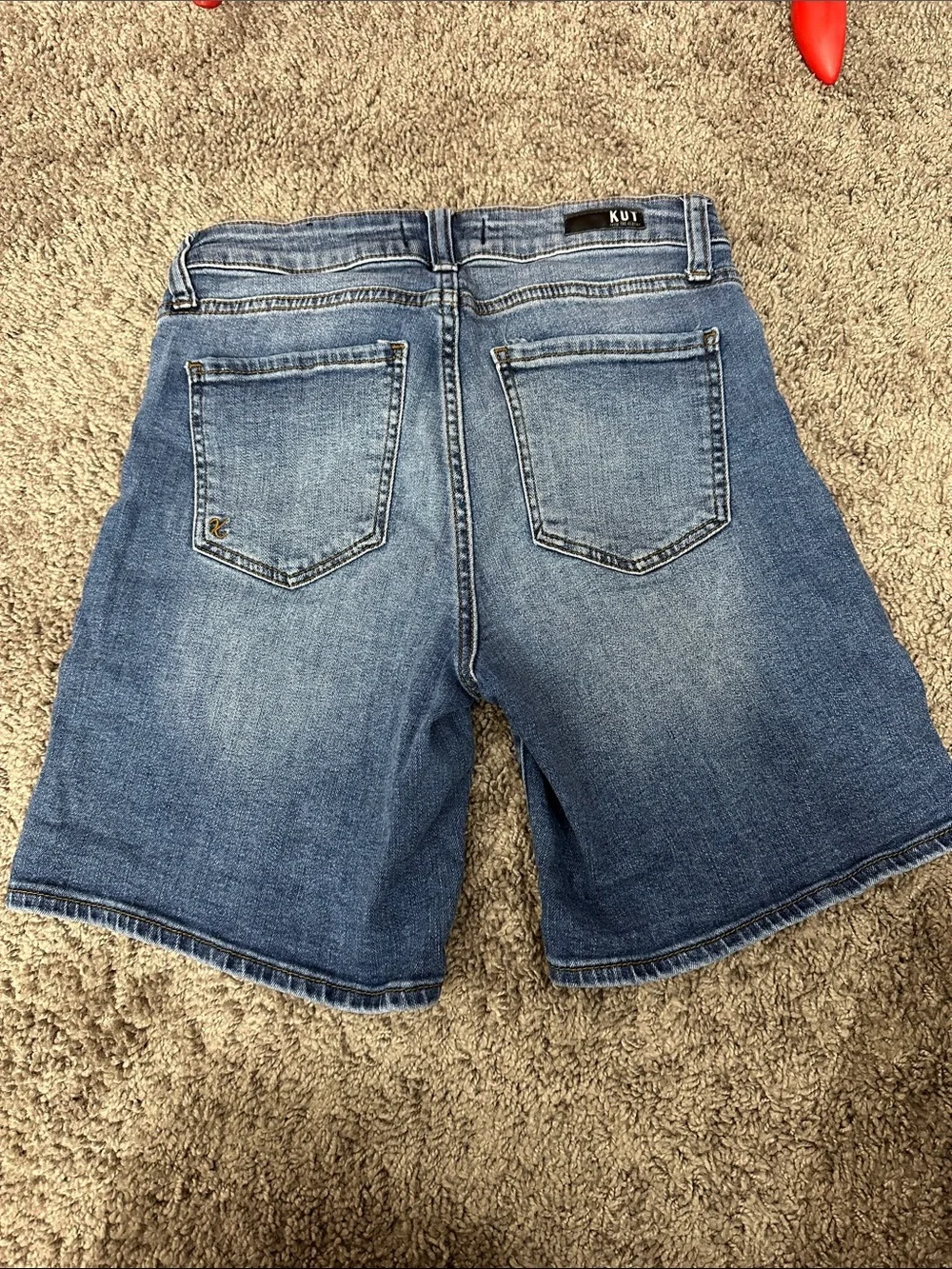 Kut from the Kloth Blue Denim Shorts